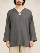 画像: 無地＊薄手＊コットン素材＊長袖＊プルオーバー＊ＸＸＬ