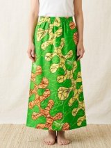 画像: パーニュ生地＊コットン素材＊アフリカンプリント＊ロングスカート