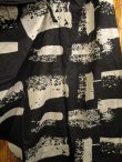 画像4: 黒色＋和風プリント＊切り替え＊コットン素材＊ふんわり＊サルエルパンツ
