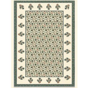画像: 【２２０ｃｍ×１５０ｃｍ】インド綿＊お花プリント＊マルチクロス