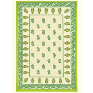 画像: 【２２０ｃｍ×１５０ｃｍ】インド綿＊お花プリント＊マルチクロス
