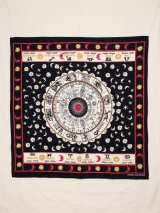 画像: 【１０５ｃｍ×１０５ｃｍ】インド綿＊十二星座＊マルチクロス