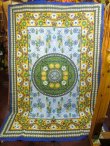 画像2: 【２２０ｃｍ×１５０ｃｍ】インド綿＊お花プリント＊マルチクロス