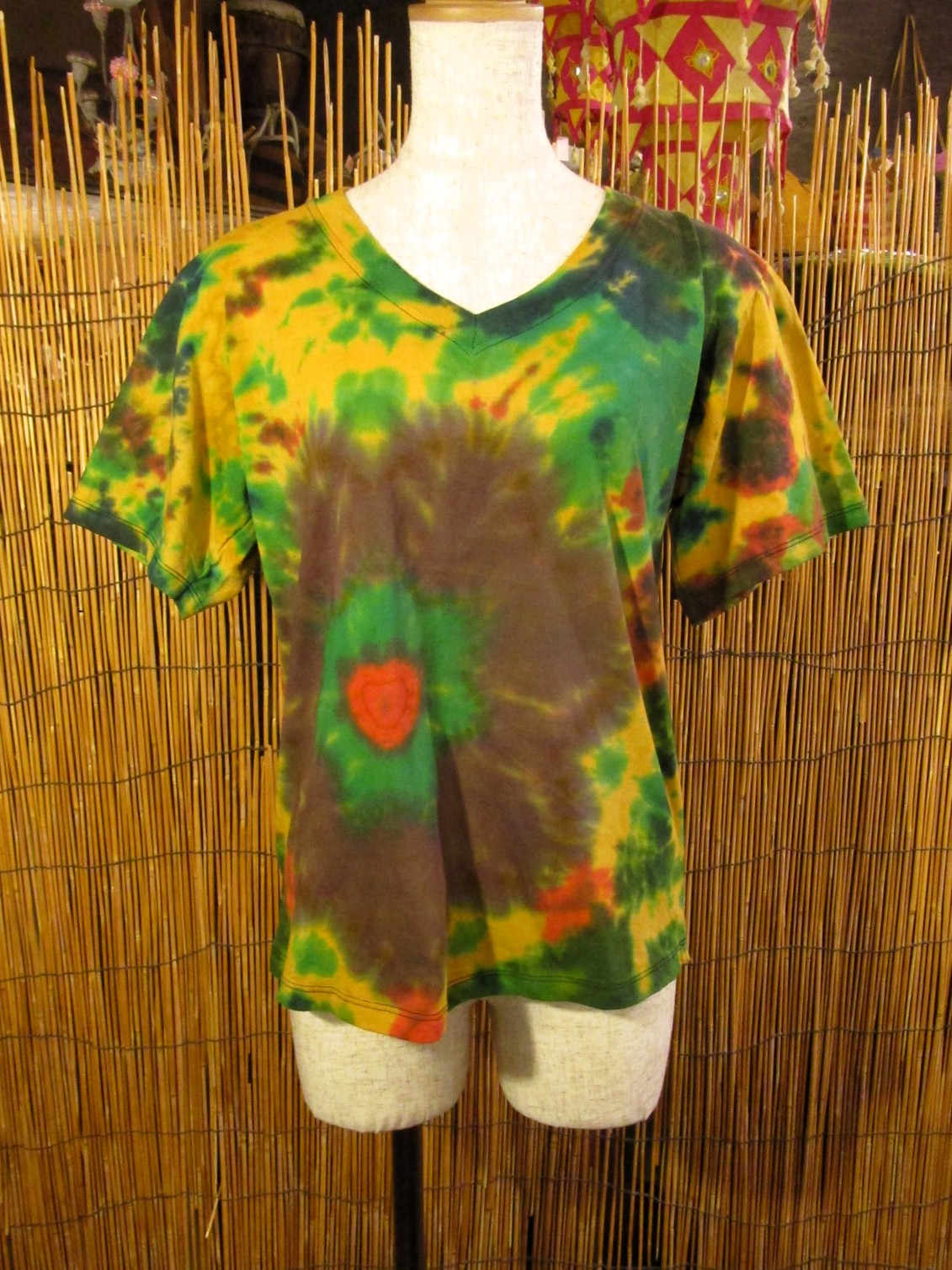 画像: タイダイ染め＊ＴシャツUPしました