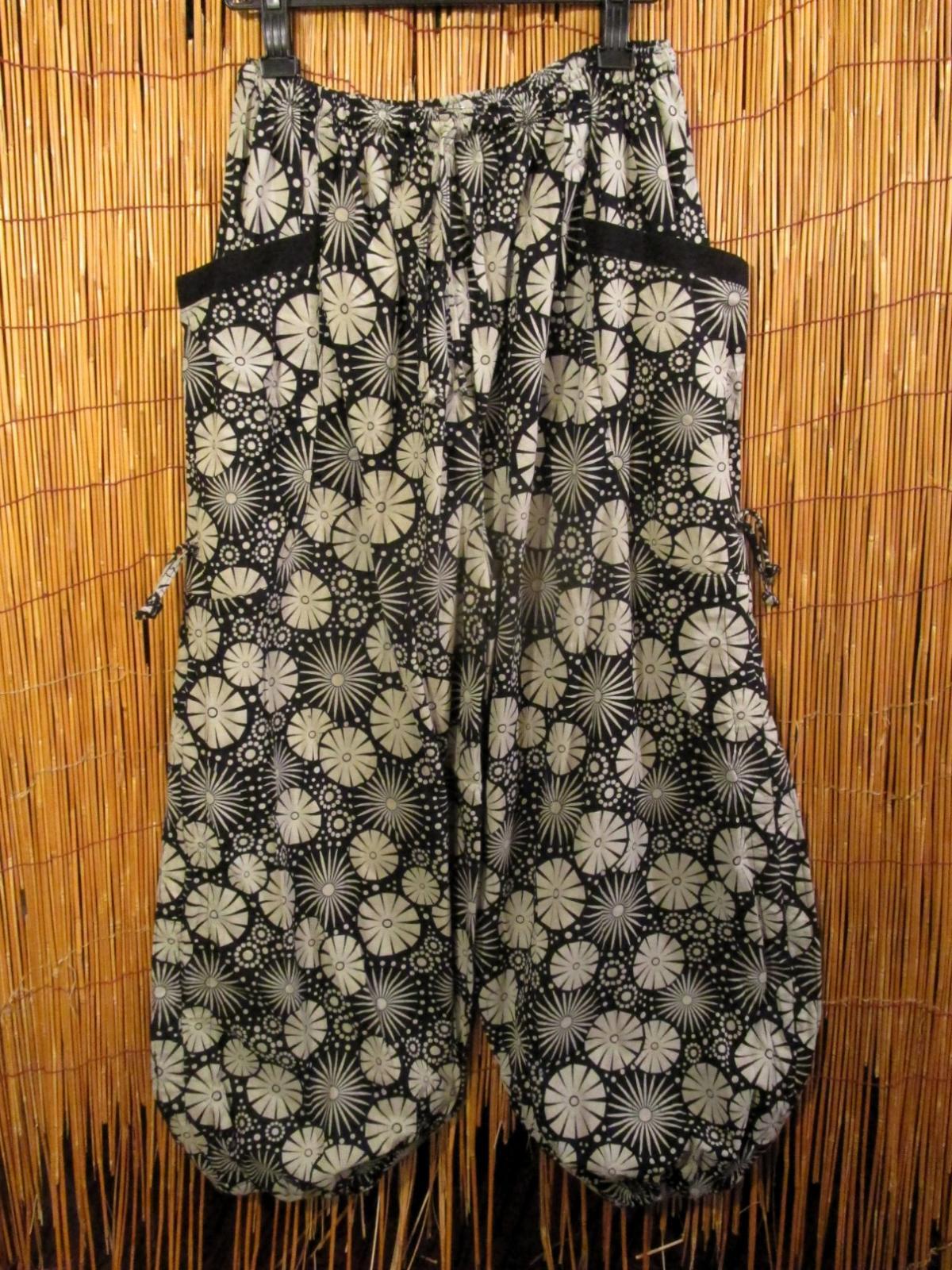 画像: 和風プリント＊カーゴアラジンパンツUPしました