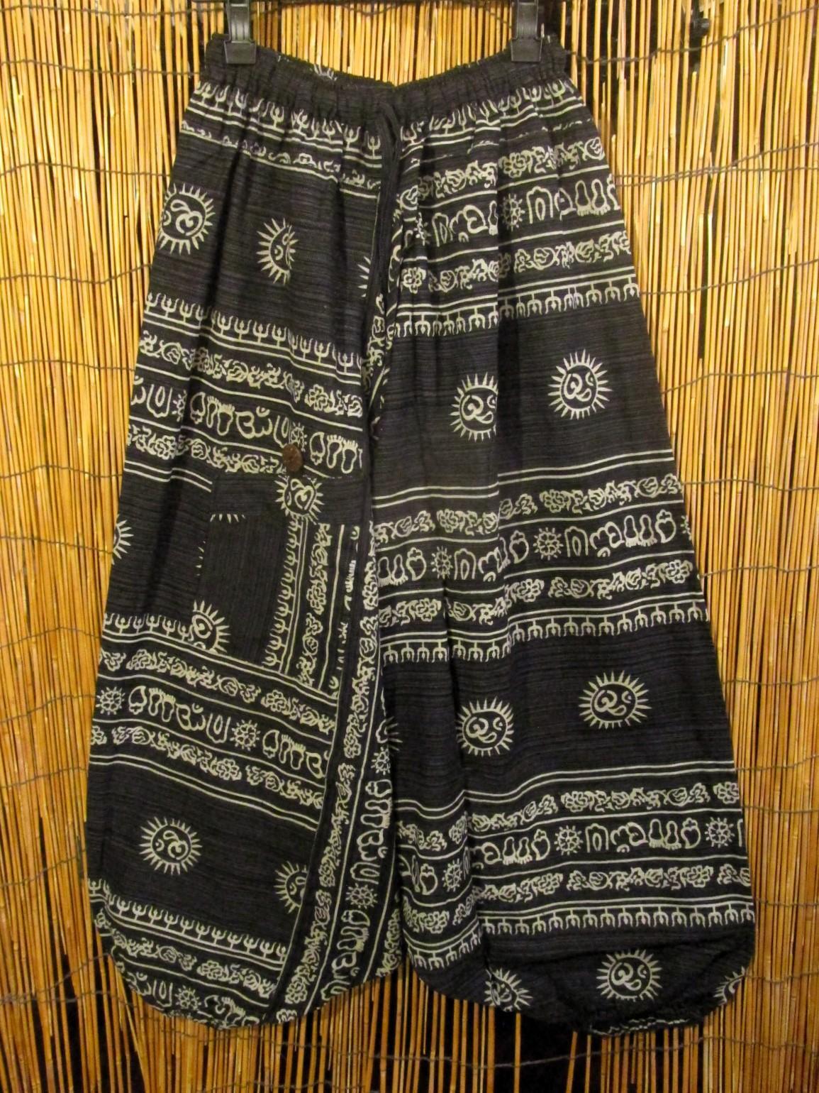 画像: ラムナミプリント＊サルエルパンツUPしました