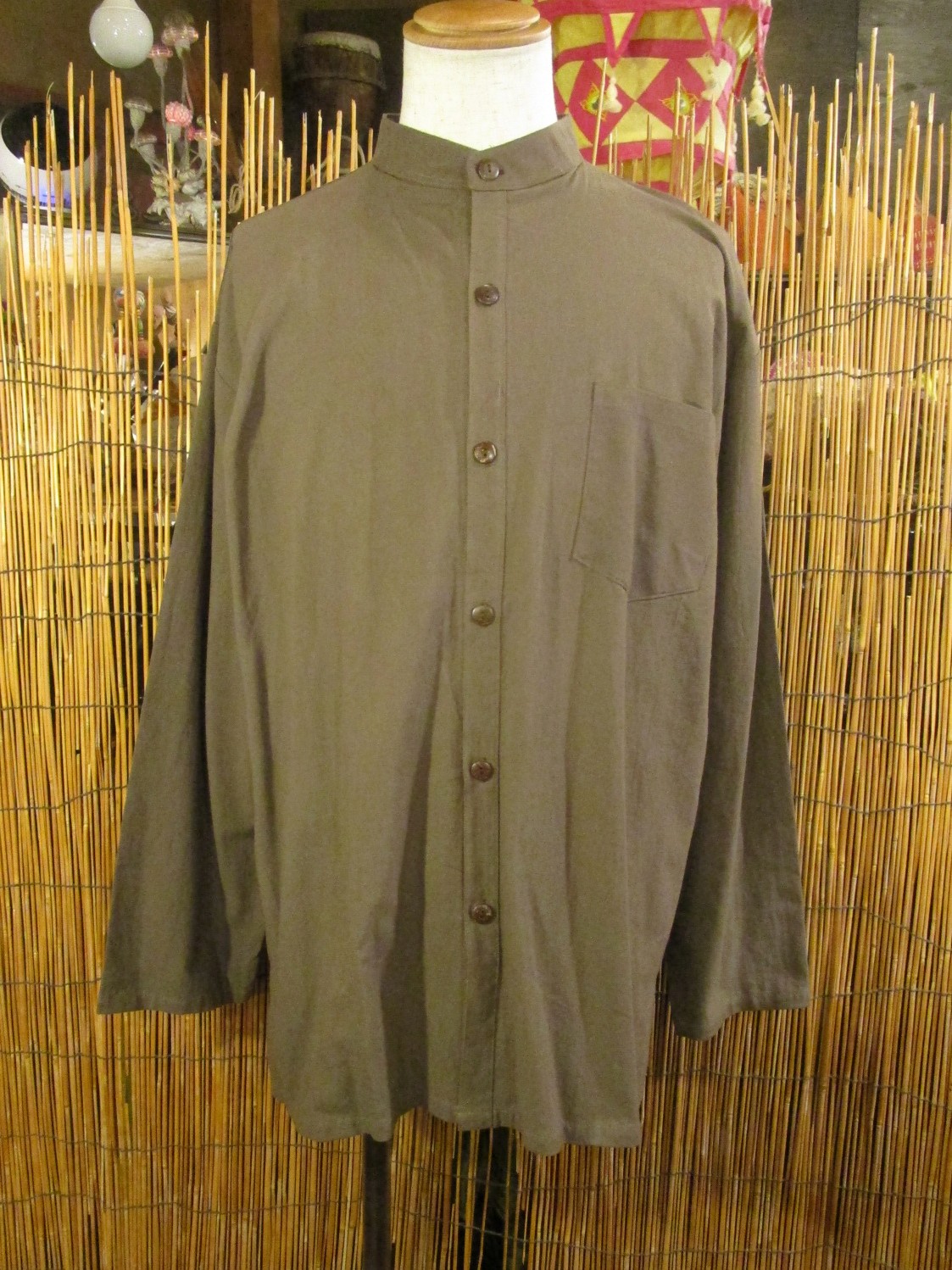 画像: 無地コットン＊長袖シャツUPしました