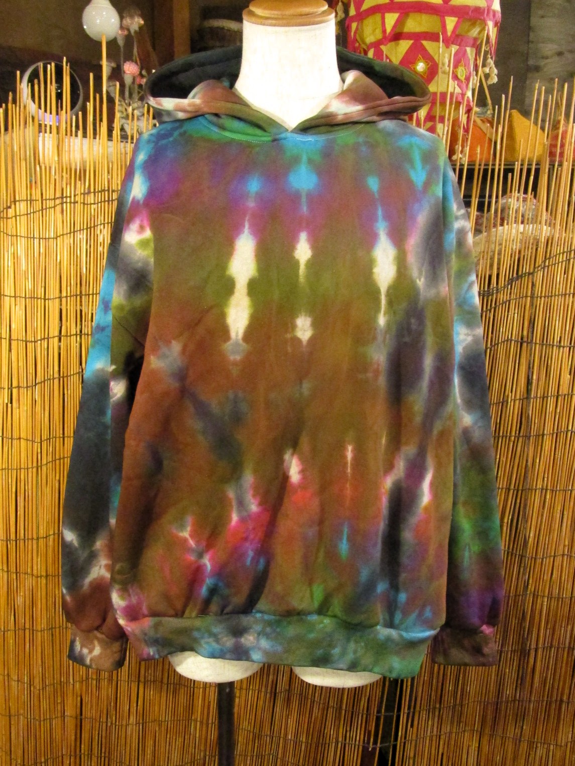 画像: 裏起毛＊タイダイパーカーUPしました