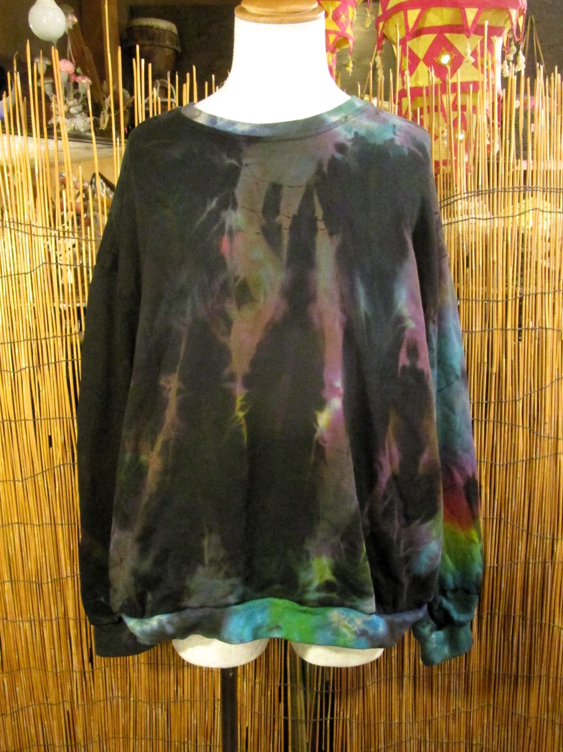画像: タイダイ染め＊トレーナーUPしました