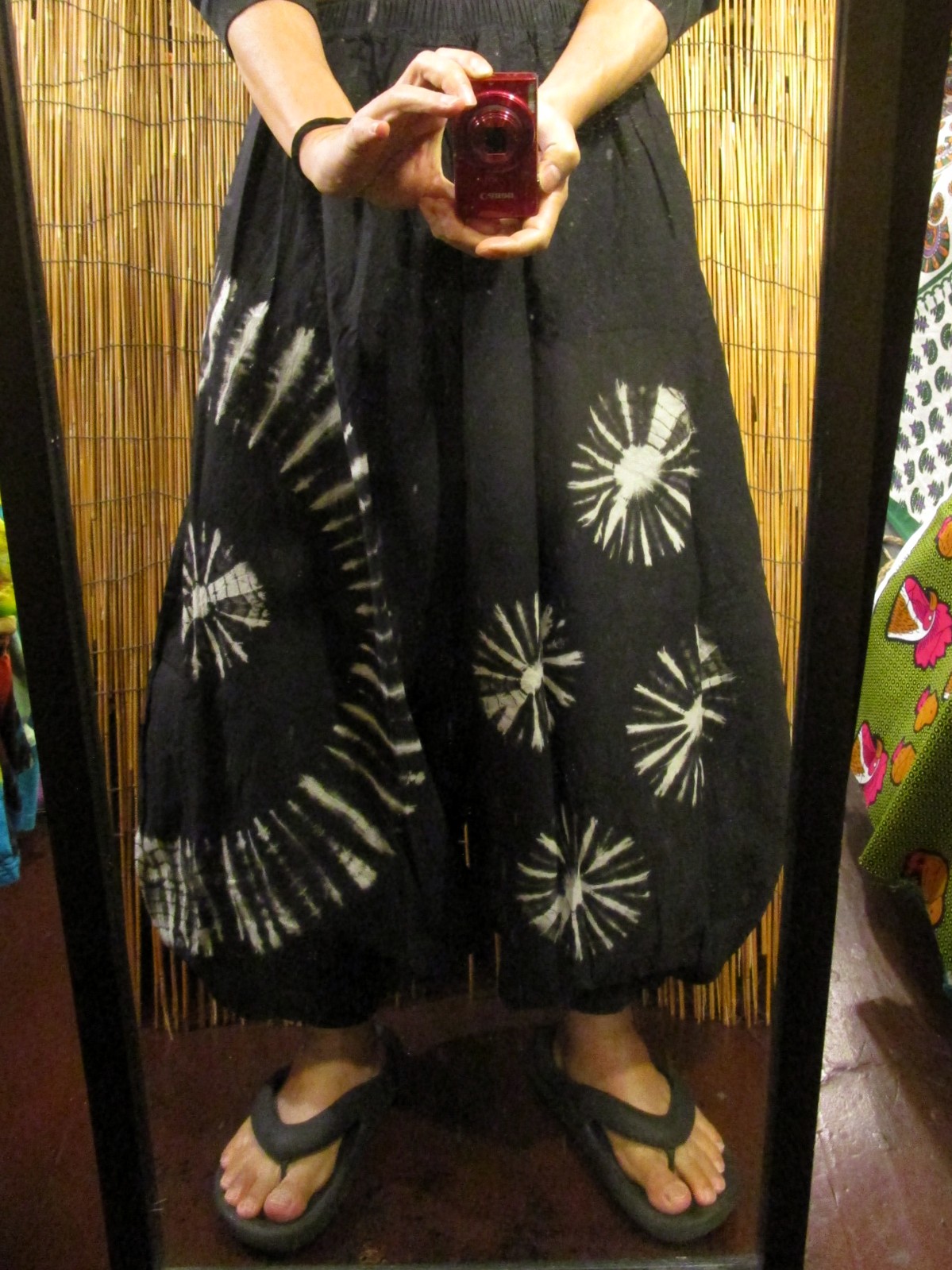 画像: モノトーンタイダイ＊ビッグアラジンパンツUPしました