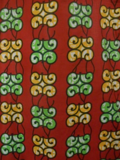 画像: アフリカンプリント＊パーニュ生地＊トートバッグ