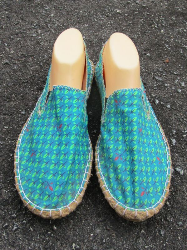 画像: 【２８ｃｍ 】アフリカンプリント＊パーニュ＊エスパドリーユ＊シューズ