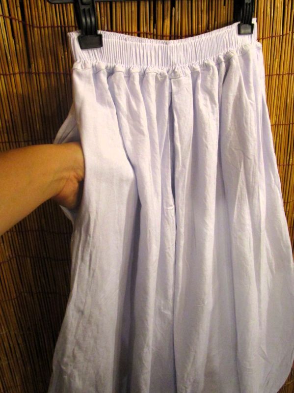 画像2: 白色＊コットン素材＊ゆったりシルエット＊ビッグアラジンパンツ＊バルーンパンツ