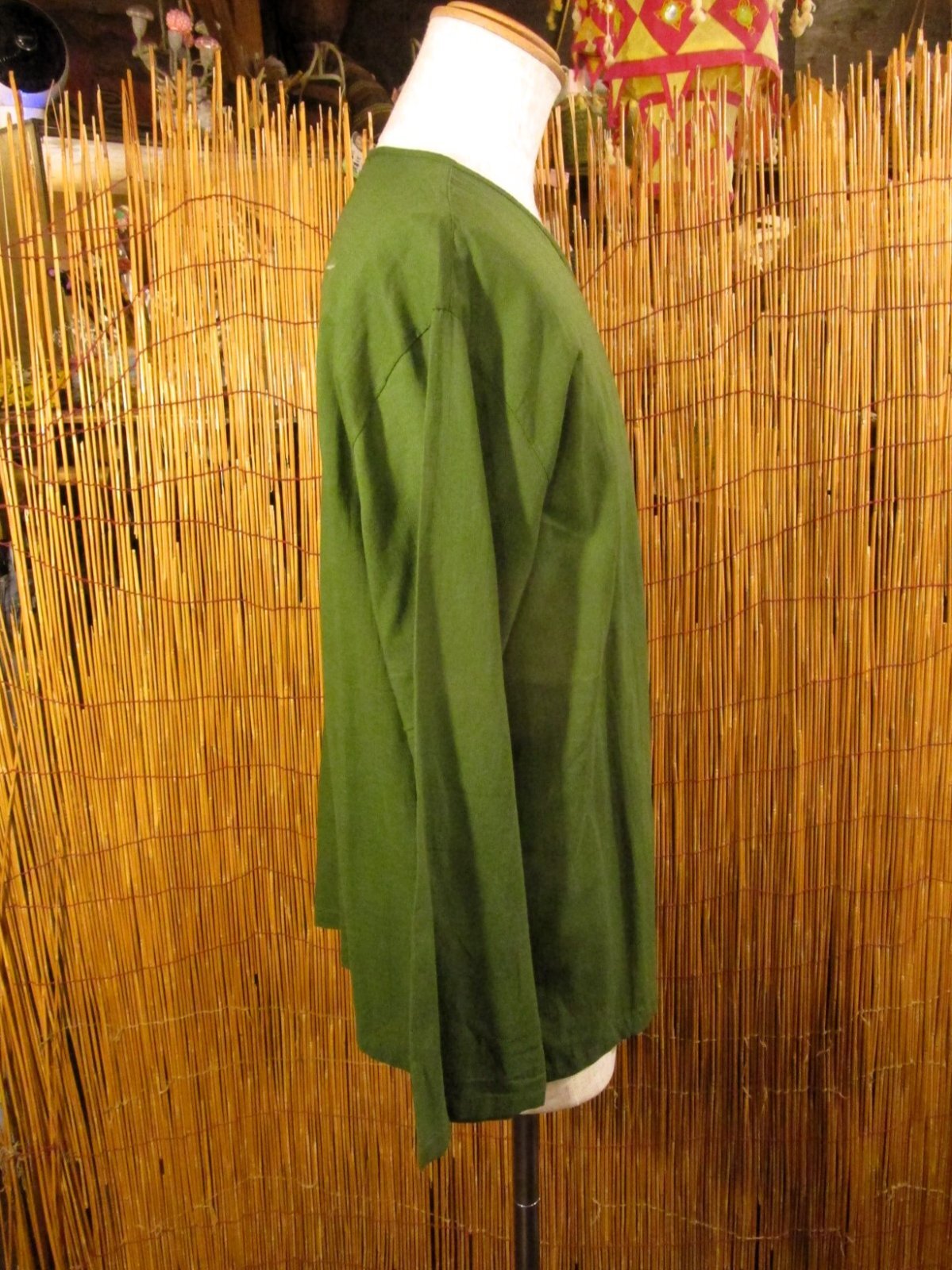 画像2: 無地＊薄手＊コットン素材＊長袖＊プルオーバー＊ＸＬ