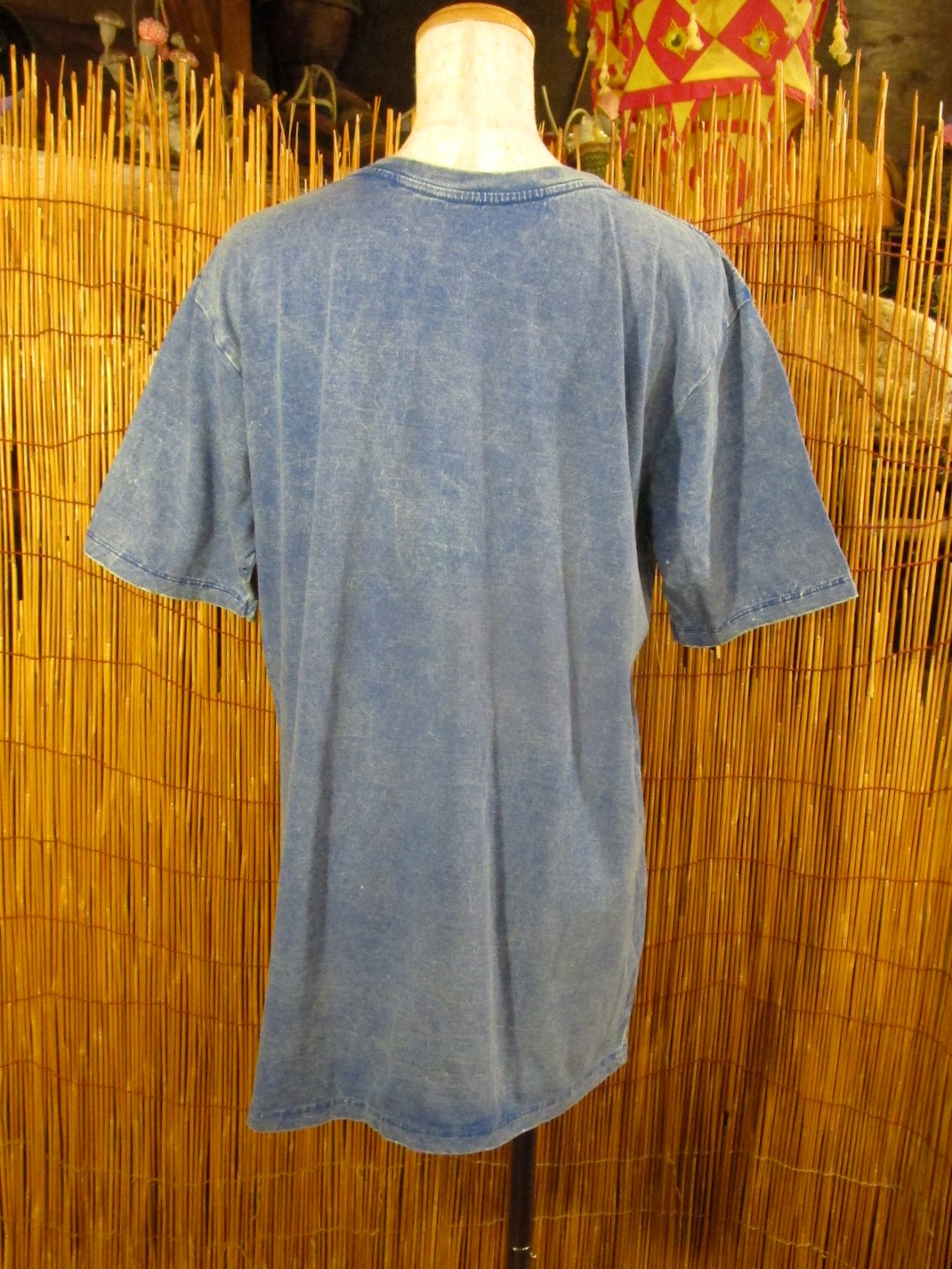 画像3: 無地＊ストーンウォッシュ加工＊コットン素材＊半袖Ｔシャツ＊Ｍ
