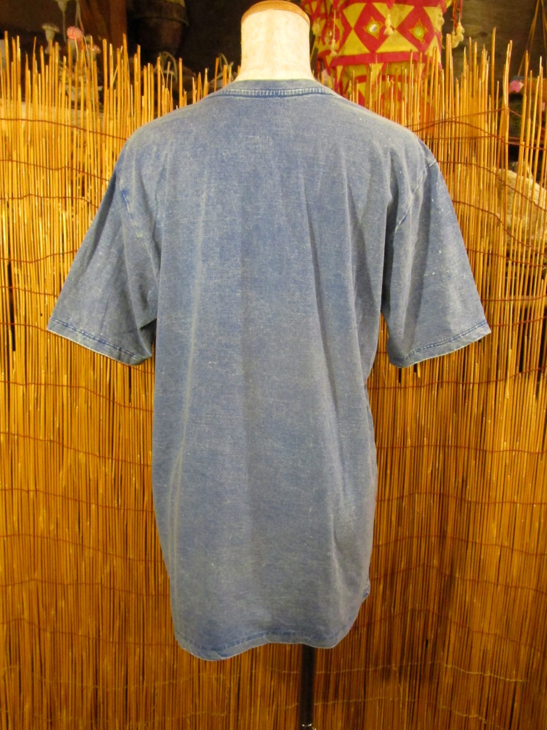 画像3: 無地＊ストーンウォッシュ加工＊コットン素材＊半袖Ｔシャツ＊Ｍ