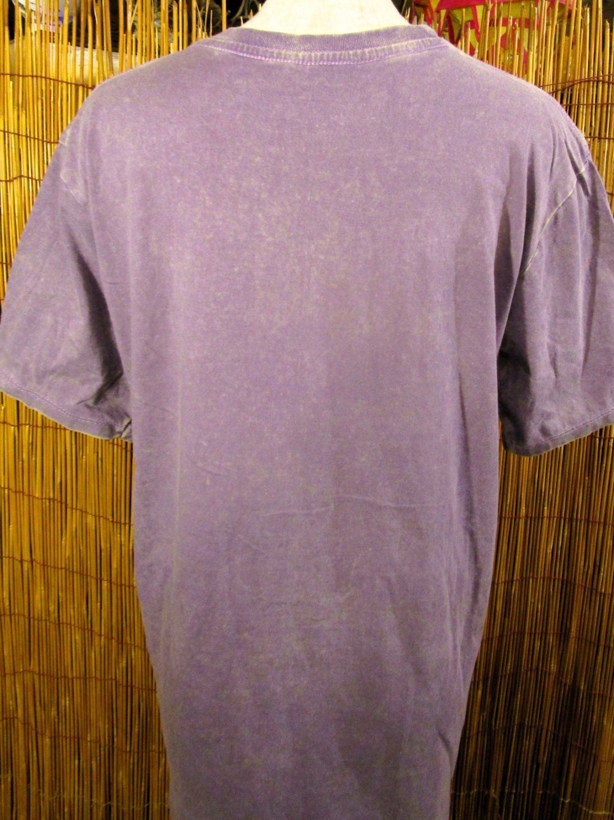 画像: 無地＊ストーンウォッシュ加工＊コットン素材＊半袖Ｔシャツ＊Ｍ