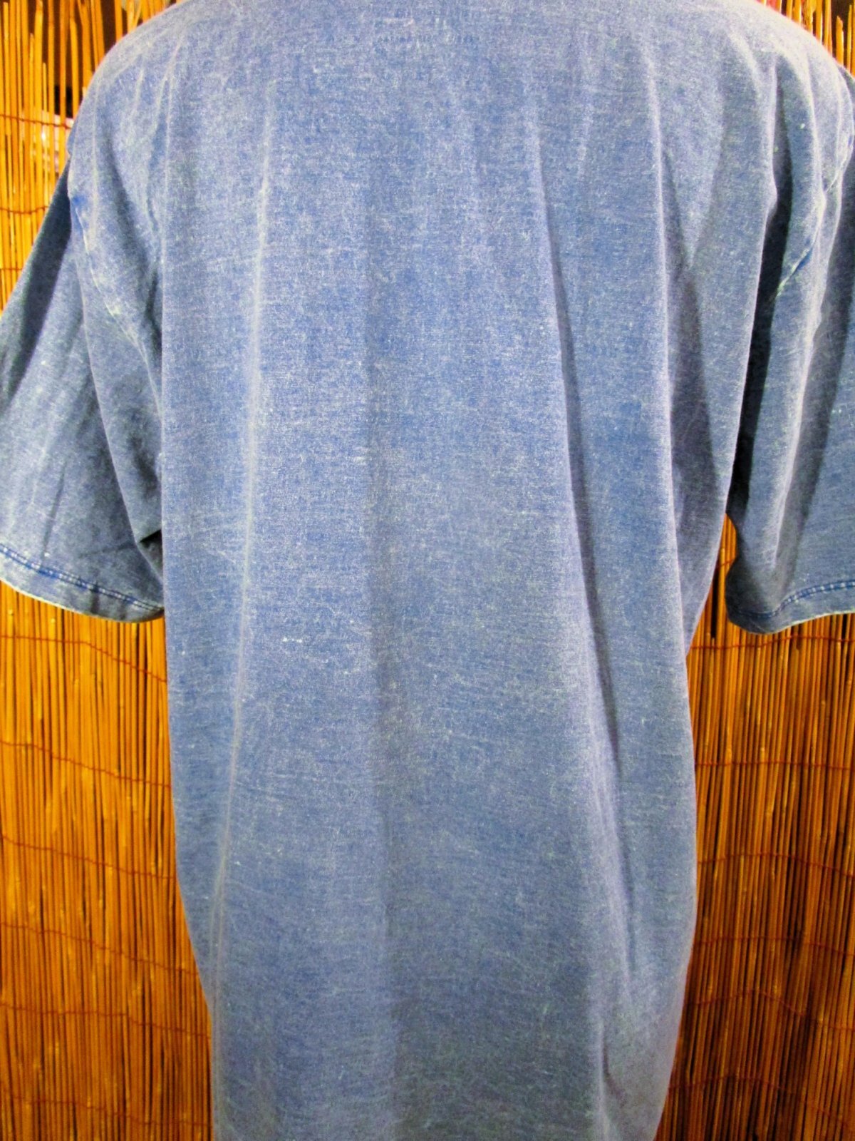 画像: 無地＊ストーンウォッシュ加工＊コットン素材＊半袖Ｔシャツ＊Ｍ