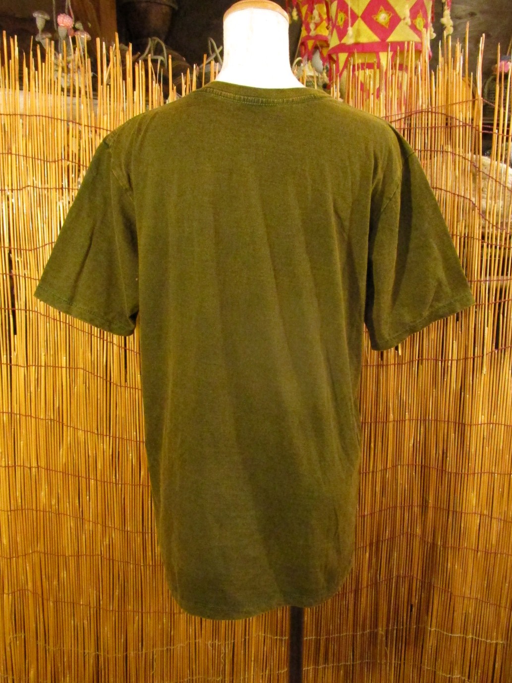 画像3: 無地＊ストーンウォッシュ加工＊コットン素材＊半袖Ｔシャツ＊Ｍ