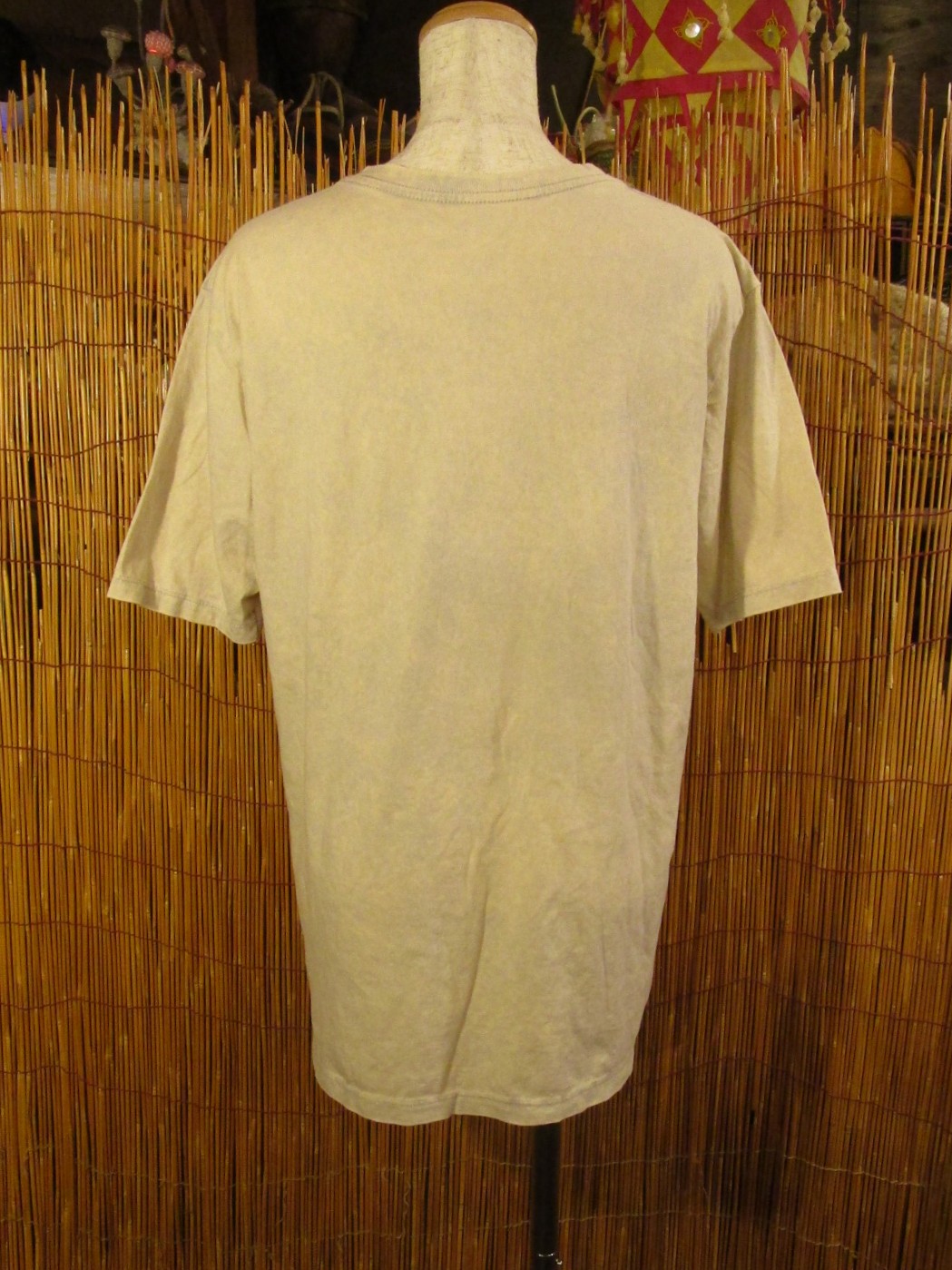 画像3: 無地＊ストーンウォッシュ加工＊コットン素材＊半袖Ｔシャツ＊Ｍ