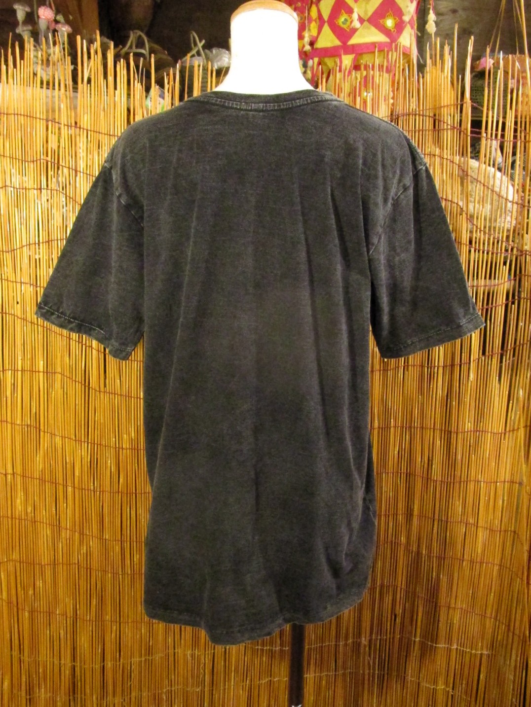 画像3: 無地＊ストーンウォッシュ加工＊コットン素材＊半袖Ｔシャツ＊Ｍ