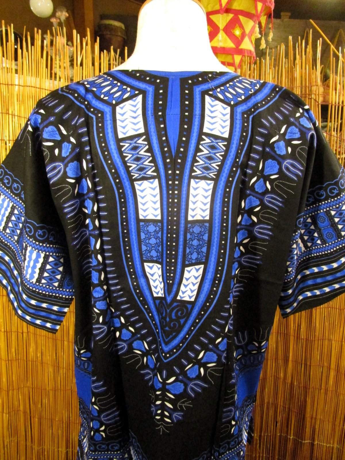 画像: アフリカンプリント＊ダシキ＊ＤＡＳＨＩＫＩ＊Ｌ