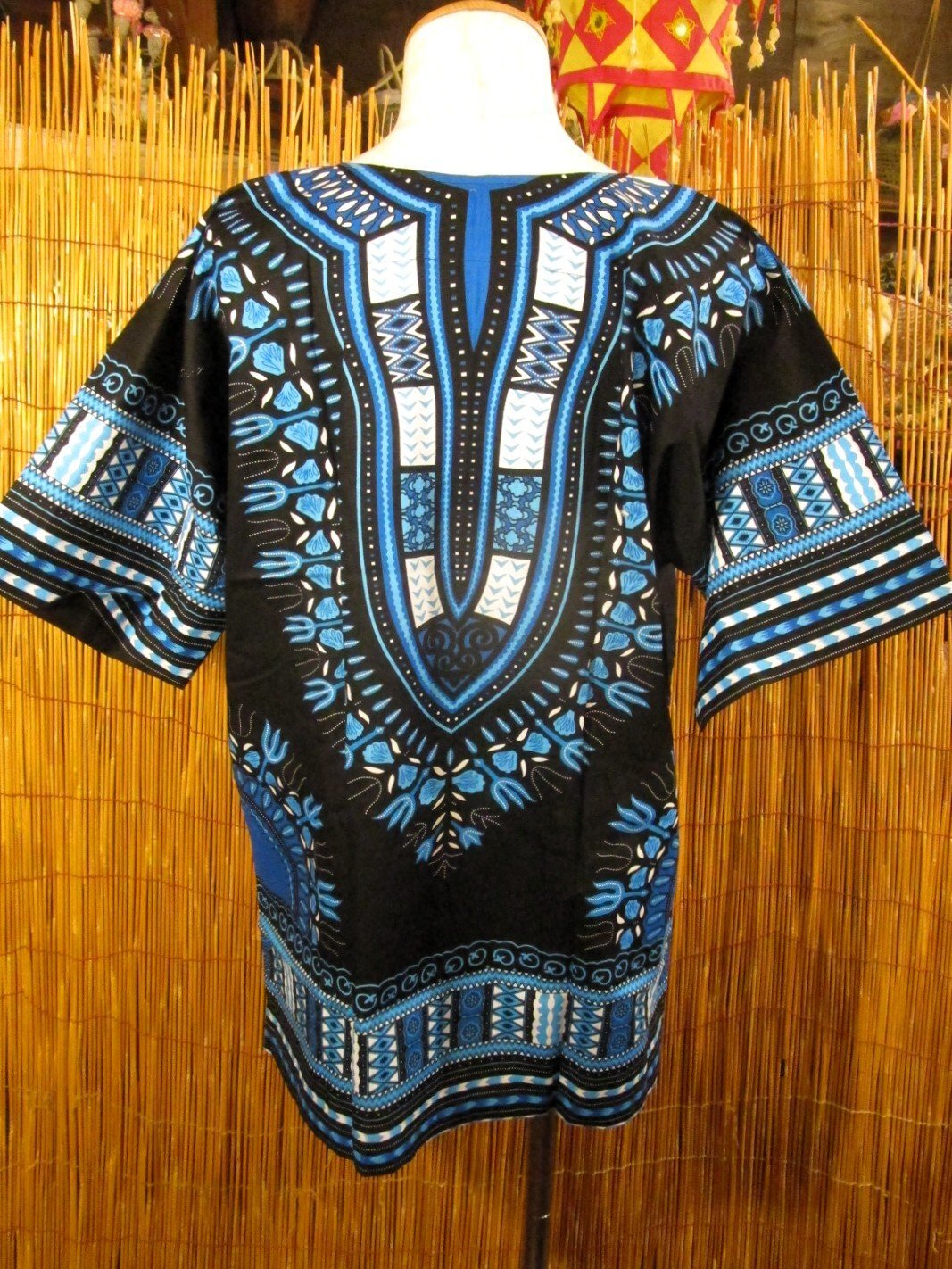 画像3: アフリカンプリント＊ダシキ＊ＤＡＳＨＩＫＩ＊Ｌ