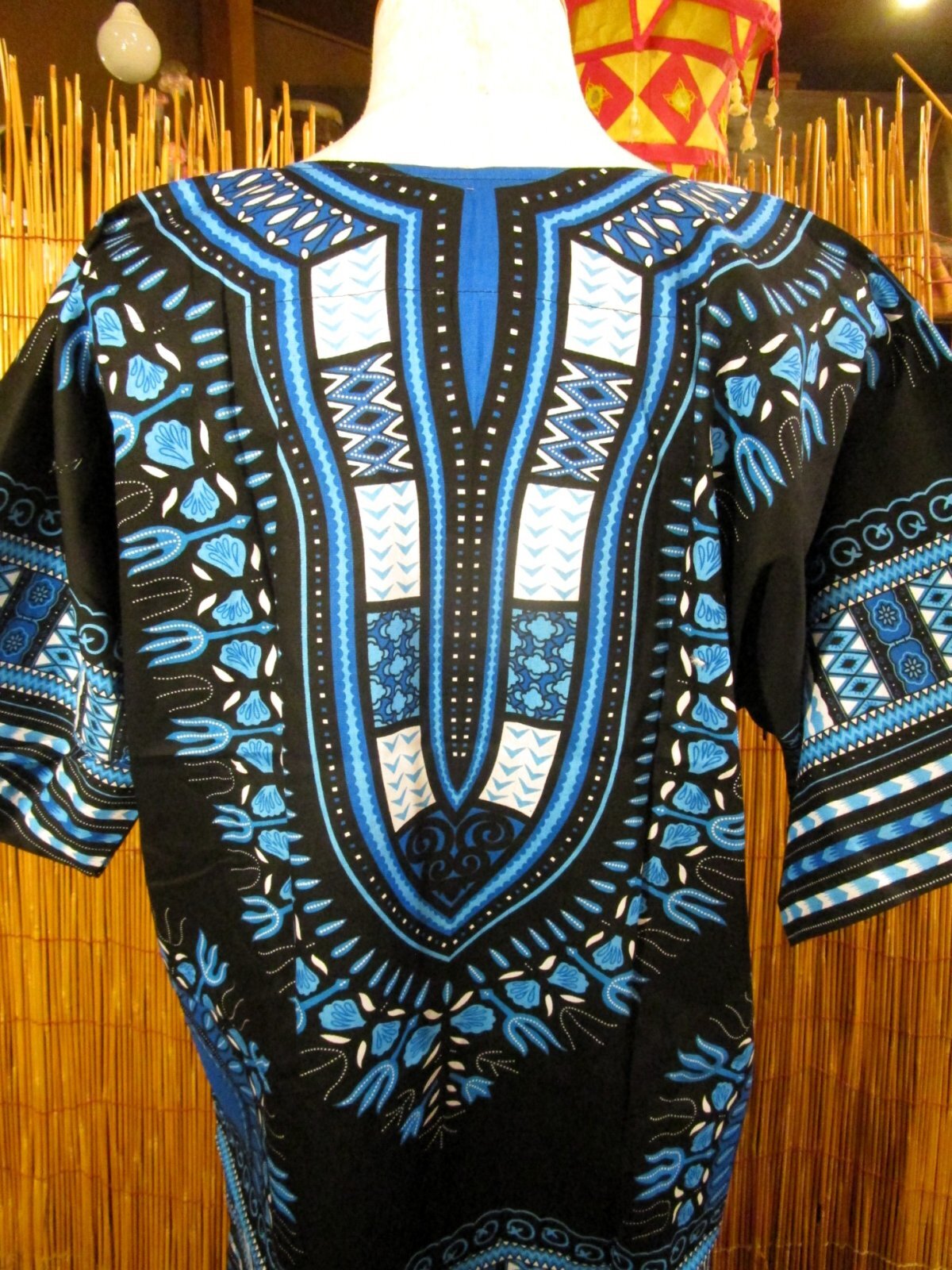 画像: アフリカンプリント＊ダシキ＊ＤＡＳＨＩＫＩ＊Ｌ