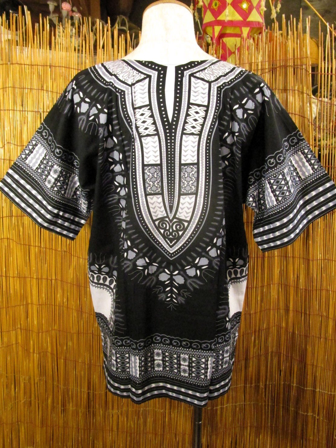 画像3: アフリカンプリント＊ダシキ＊ＤＡＳＨＩＫＩ＊Ｌ