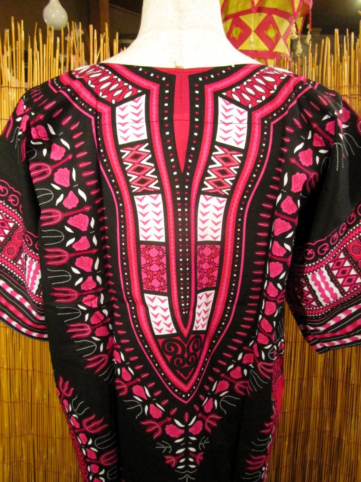 画像: アフリカンプリント＊ダシキ＊ＤＡＳＨＩＫＩ＊Ｌ