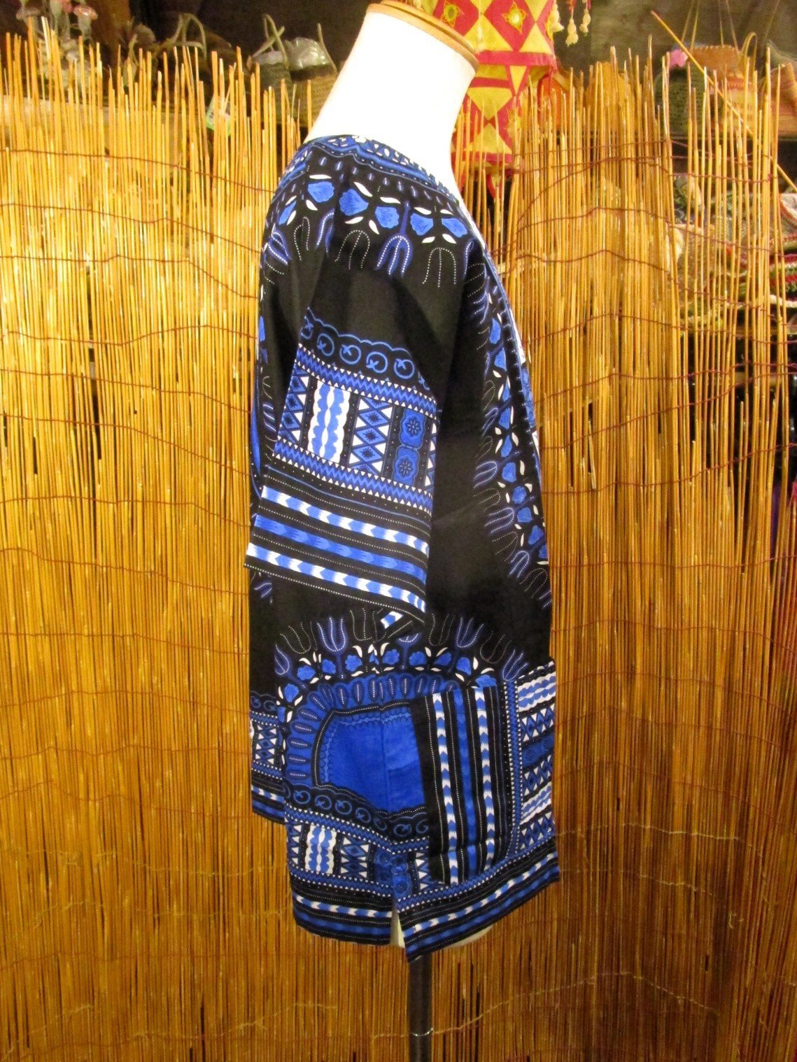 画像2: アフリカンプリント＊ダシキ＊ＤＡＳＨＩＫＩ＊Ｌ