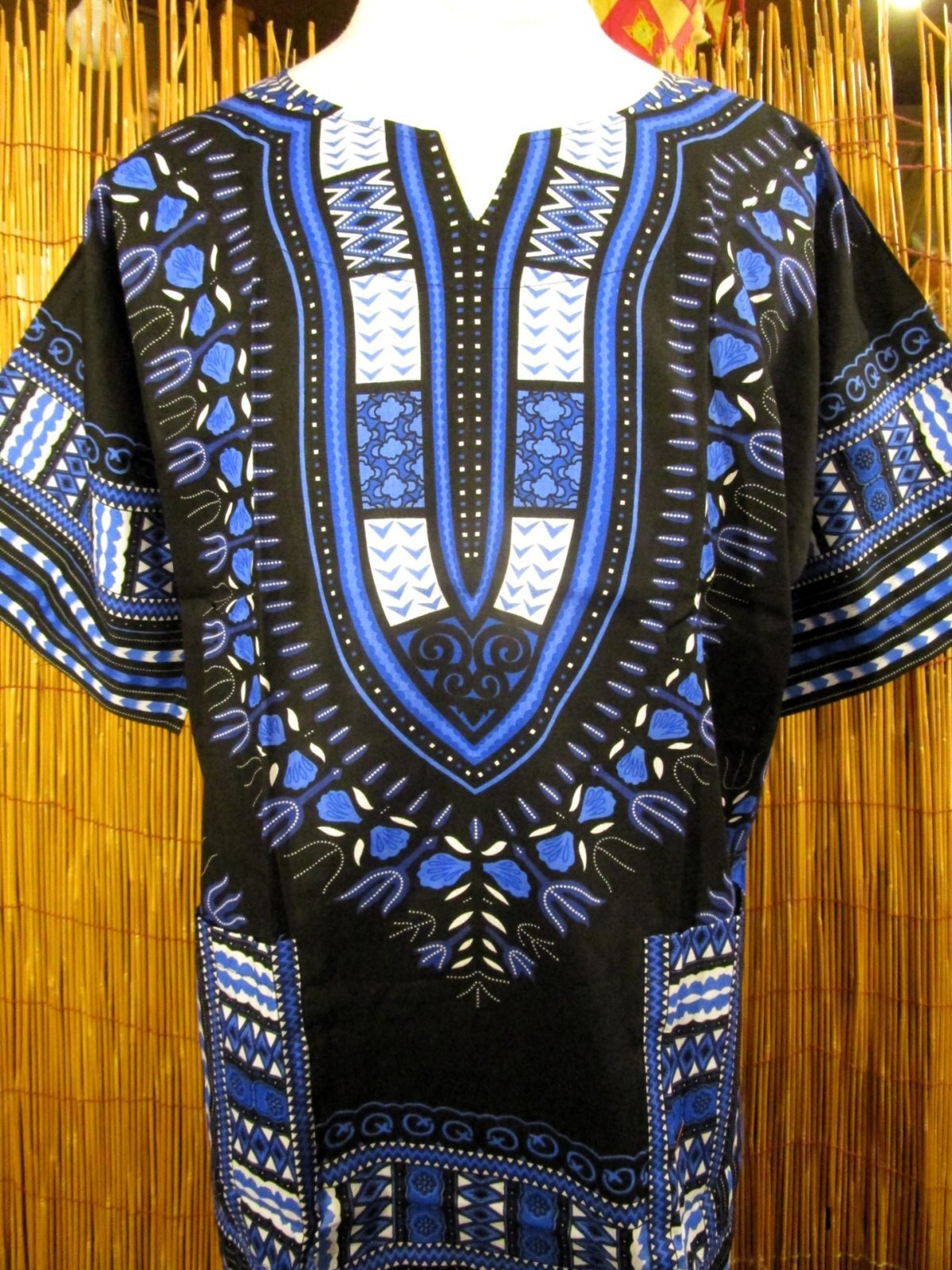 画像: アフリカンプリント＊ダシキ＊ＤＡＳＨＩＫＩ＊Ｌ