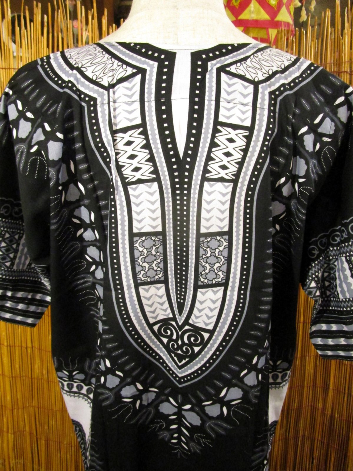画像: アフリカンプリント＊ダシキ＊ＤＡＳＨＩＫＩ＊Ｌ