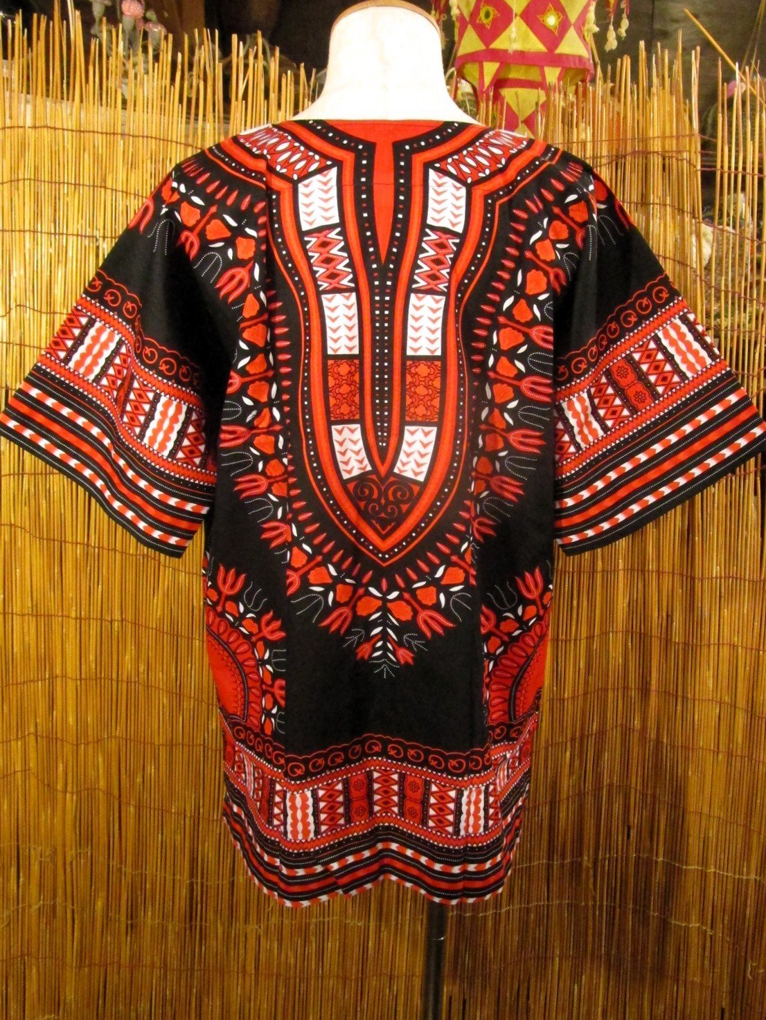 画像3: アフリカンプリント＊ダシキ＊ＤＡＳＨＩＫＩ＊Ｌ