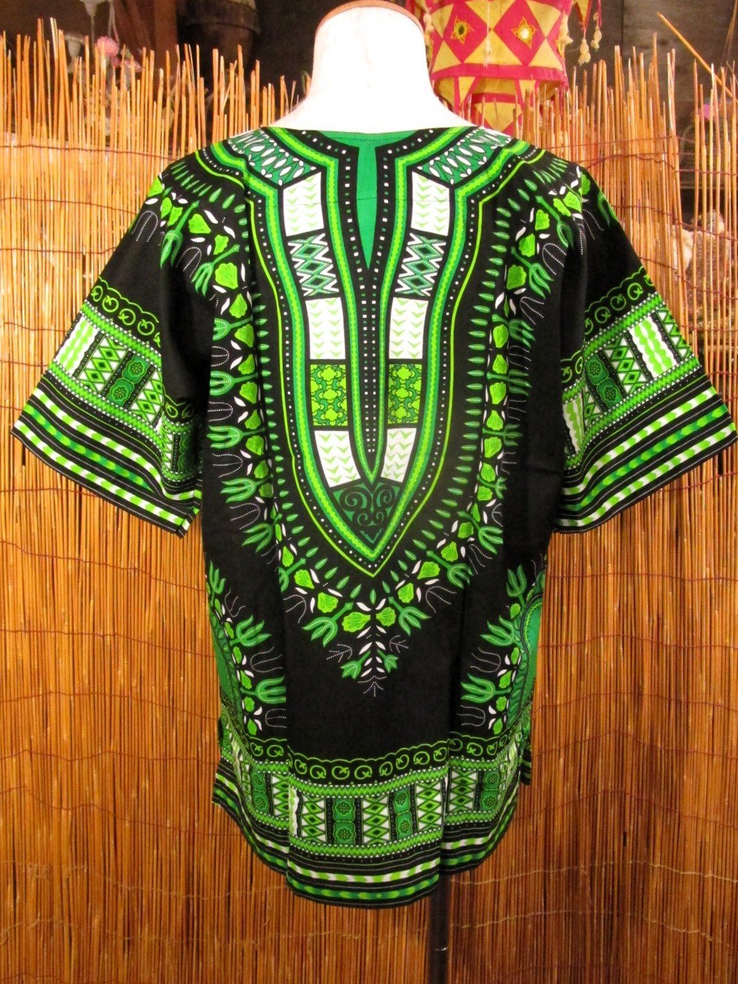 画像3: アフリカンプリント＊ダシキ＊ＤＡＳＨＩＫＩ＊Ｌ