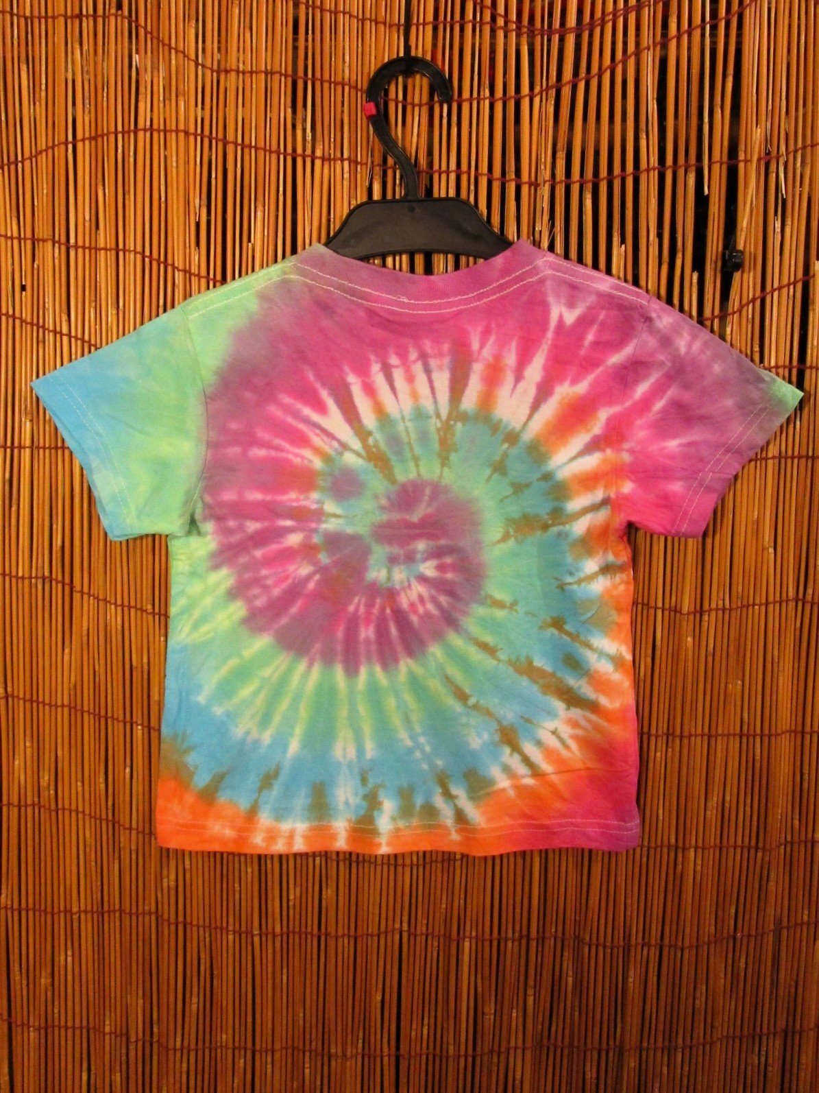 画像2: 【１１０ｃｍ】キッズサイズ＊タイダイ染め＊コットン素材＊半袖＊Ｔシャツ