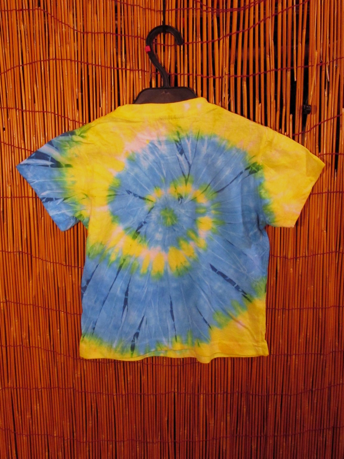 画像2: 【１１０ｃｍ】キッズサイズ＊タイダイ染め＊コットン素材＊半袖＊Ｔシャツ