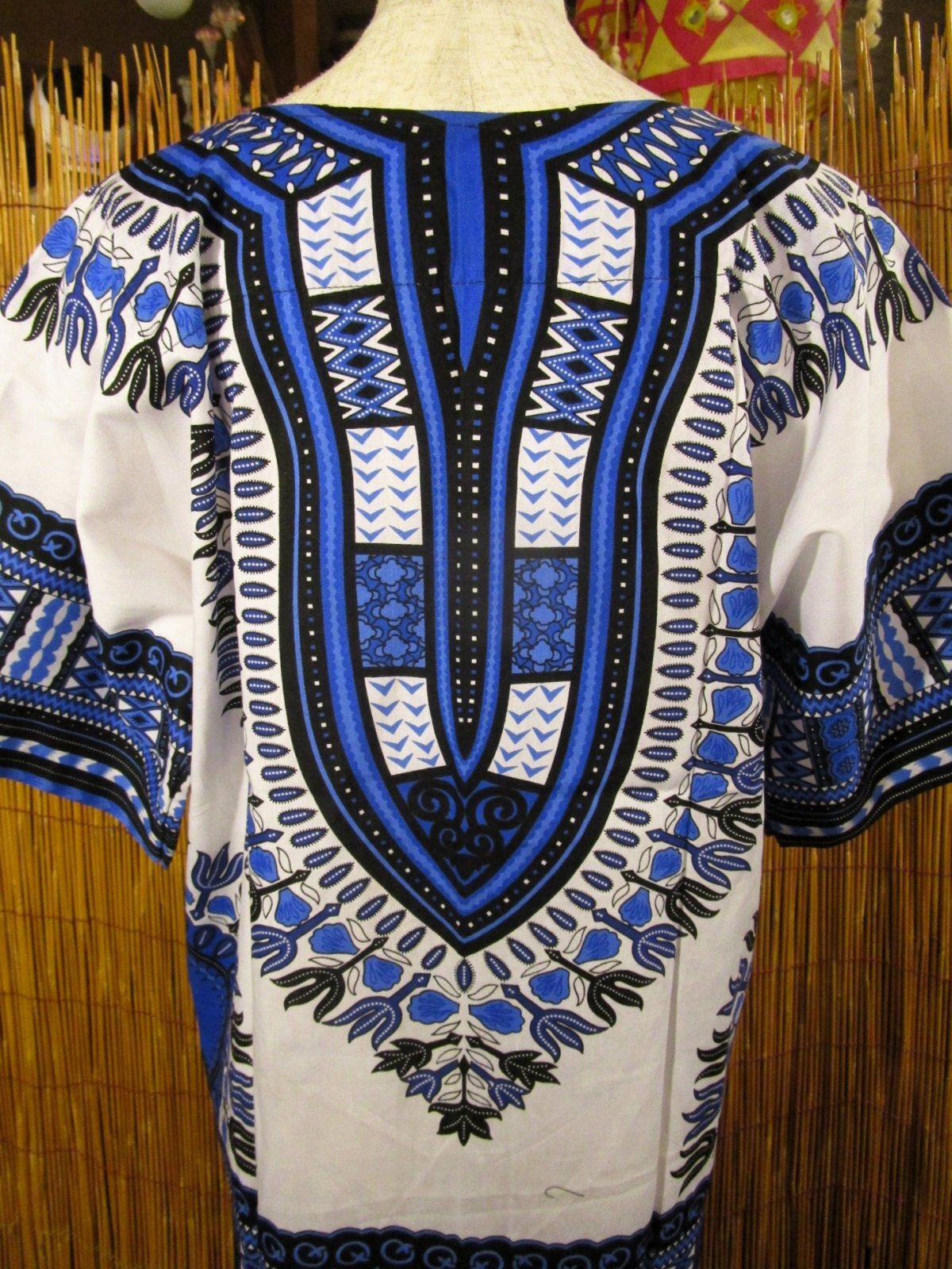 画像: 小さめサイズ＊アフリカンプリント＊ダシキ＊ＤＡＳＨＩＫＩ＊Ｓ