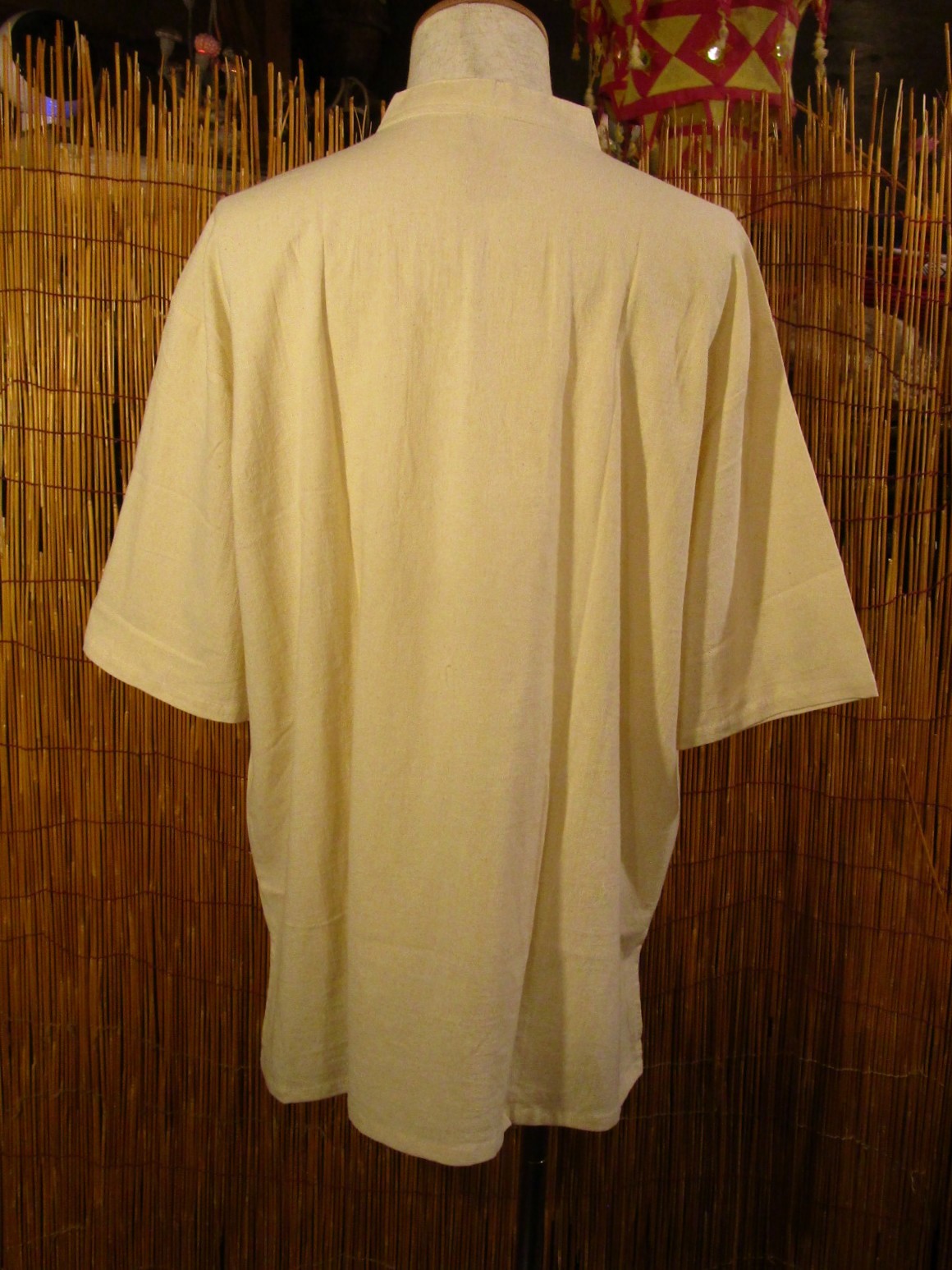 画像3: 三つボタン＊コットン素材＊胸ポケット＊半袖＊プルオーバー＊２ＸＬ 