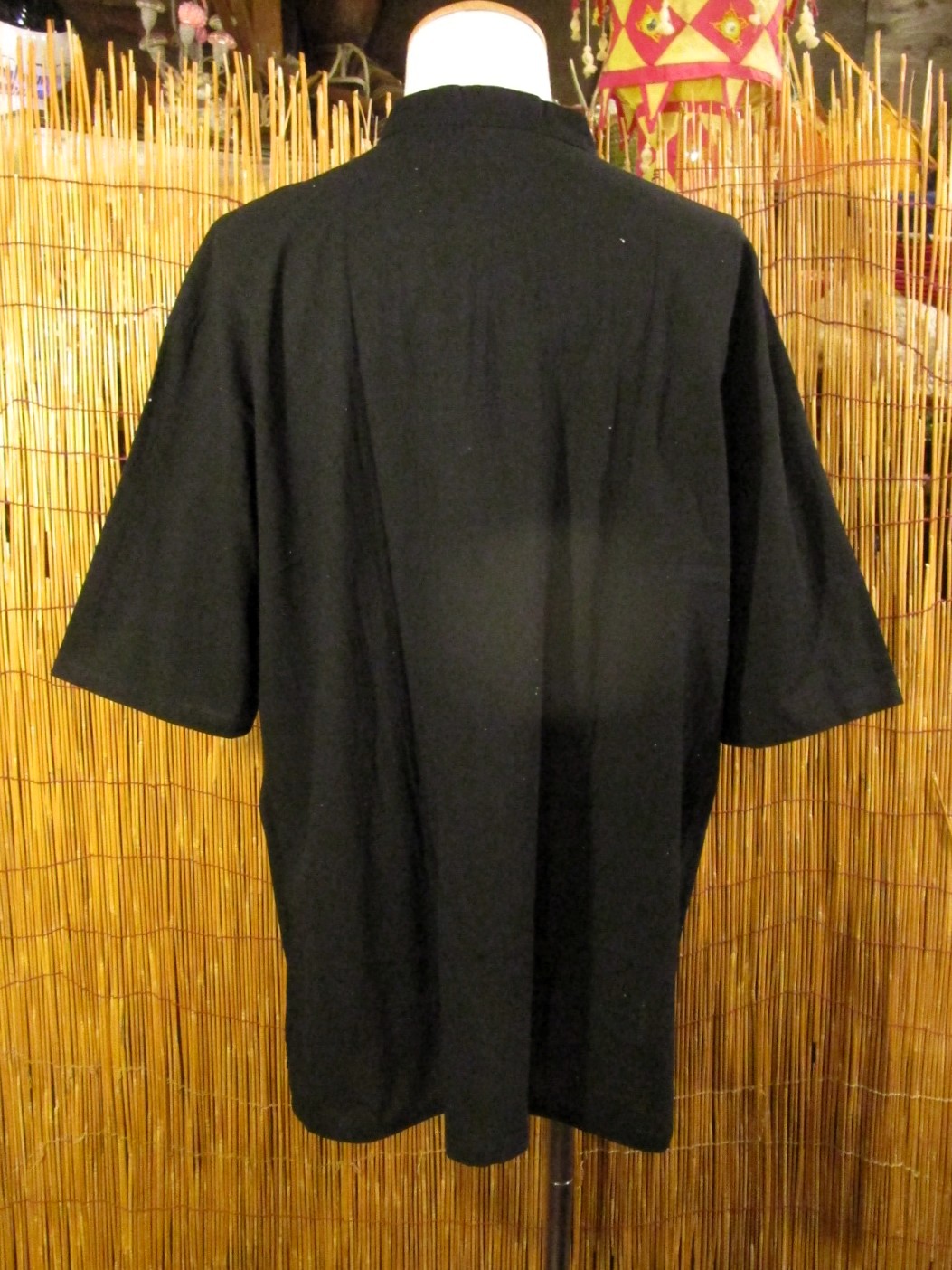 画像3: 三つボタン＊コットン素材＊胸ポケット＊半袖＊プルオーバー＊２ＸＬ 
