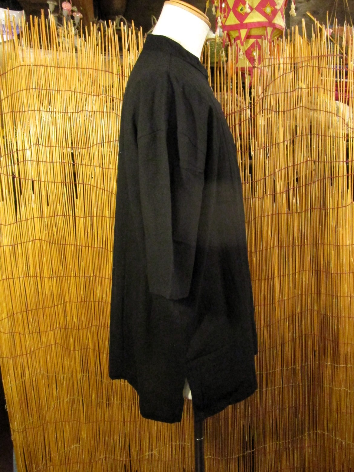 画像2: 三つボタン＊コットン素材＊胸ポケット＊半袖＊プルオーバー＊２ＸＬ 