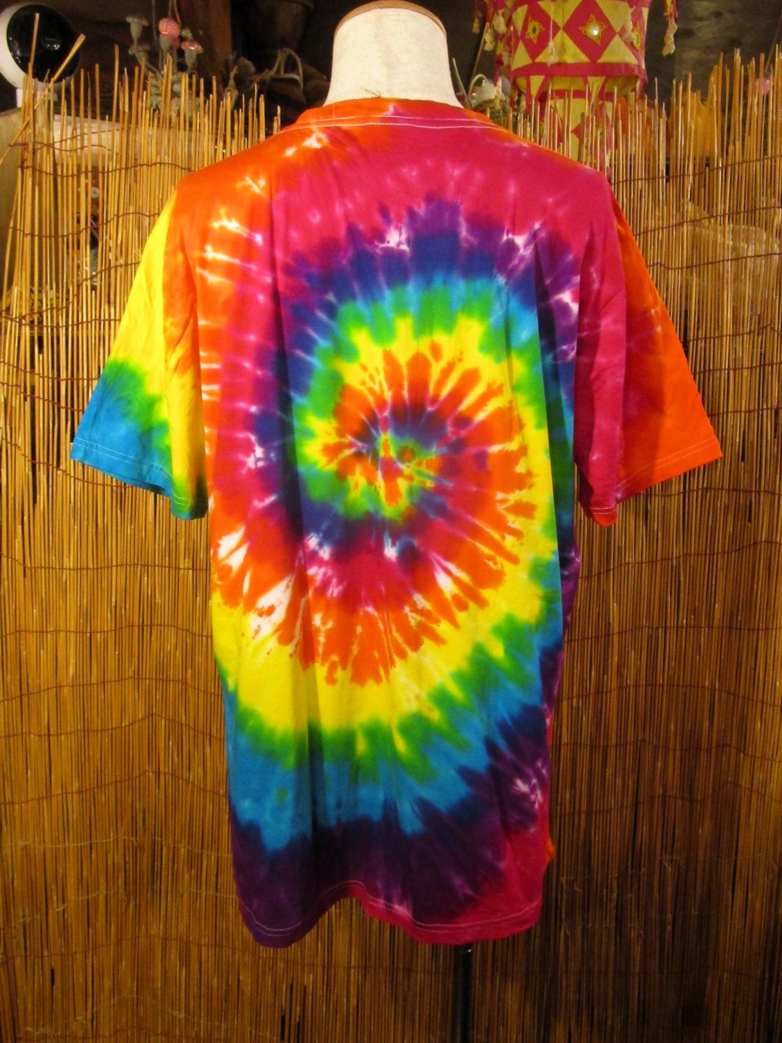 画像3: タイダイ染め＊コットン素材＊半袖＊Ｔシャツ＊XＬ