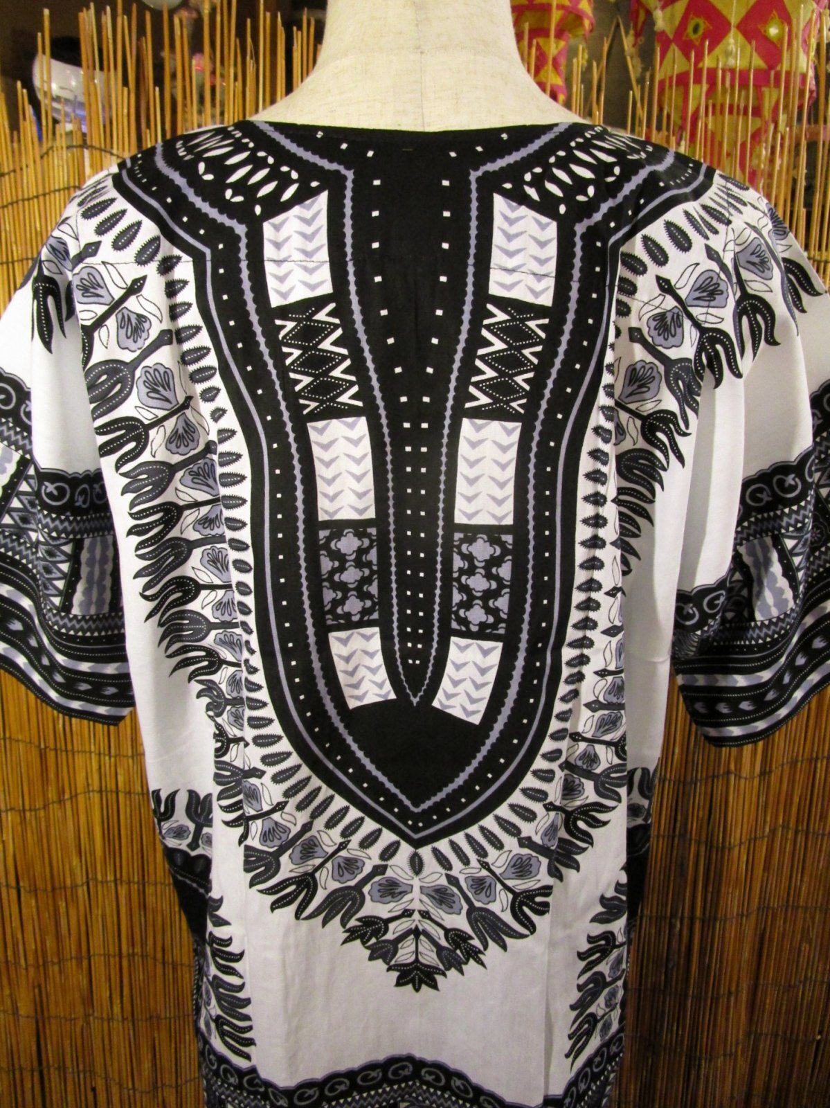 画像: アフリカンプリント＊ダシキ＊ＤＡＳＨＩＫＩ＊Ｌ