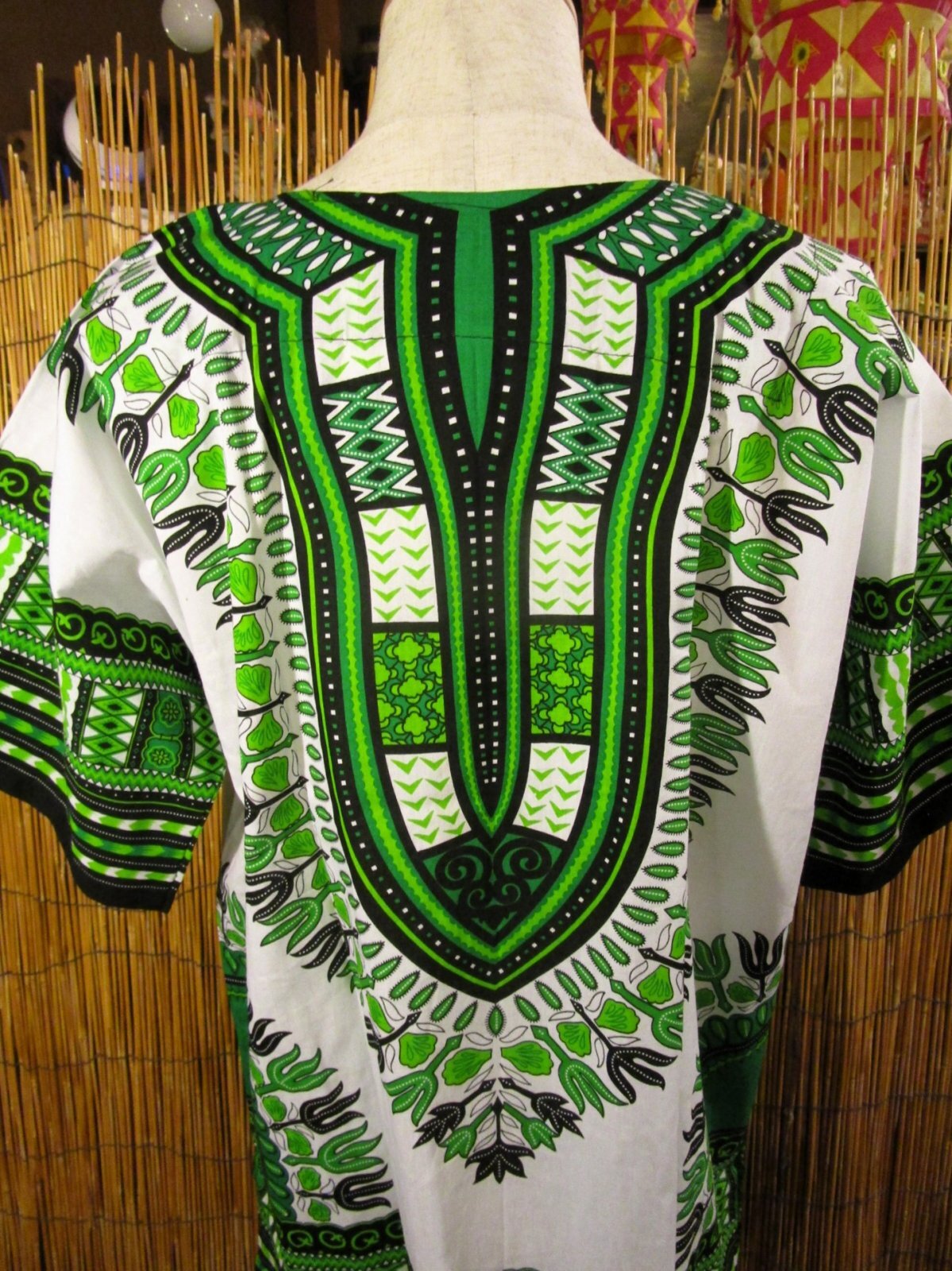 画像: アフリカンプリント＊ダシキ＊ＤＡＳＨＩＫＩ＊Ｌ