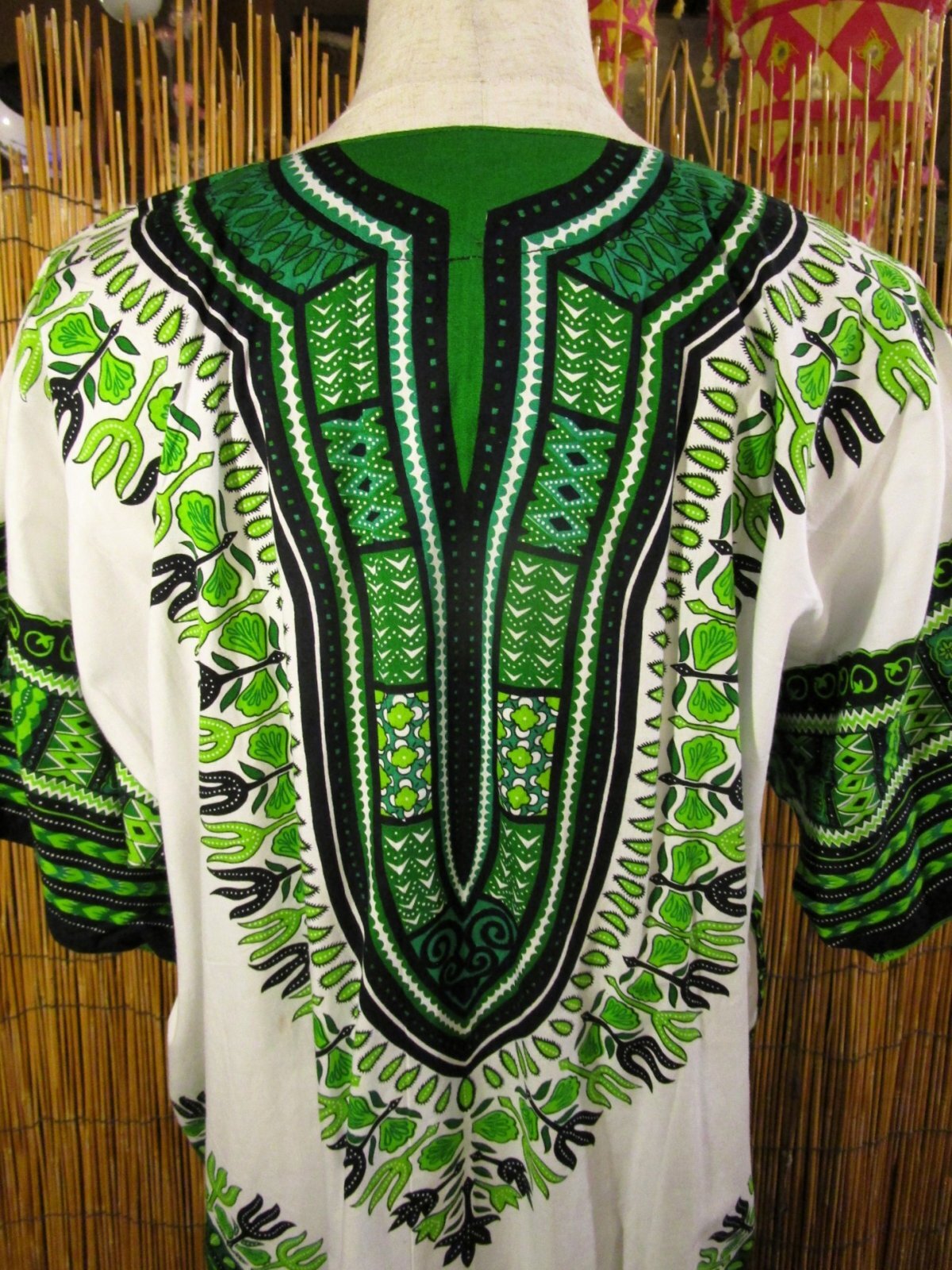 画像: アフリカンプリント＊ダシキ＊ＤＡＳＨＩＫＩ＊ＸＬ