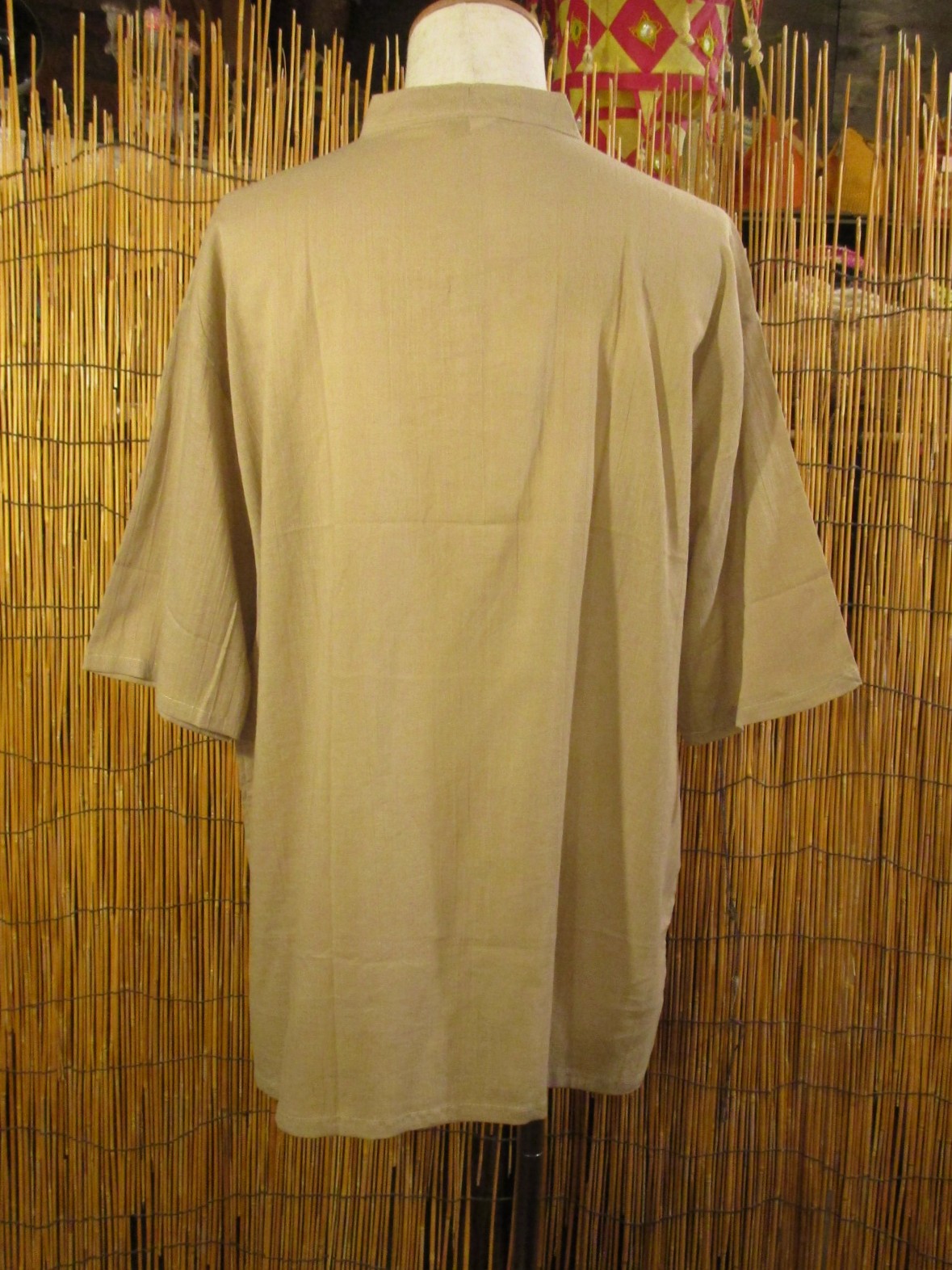 画像3: 三つボタン＊薄手＊コットン素材＊半袖＊プルオーバー＊２ＸＬ 