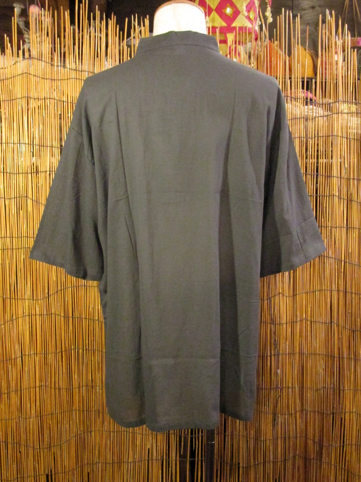 画像3: 三つボタン＊薄手＊コットン素材＊半袖＊プルオーバー＊２ＸＬ 