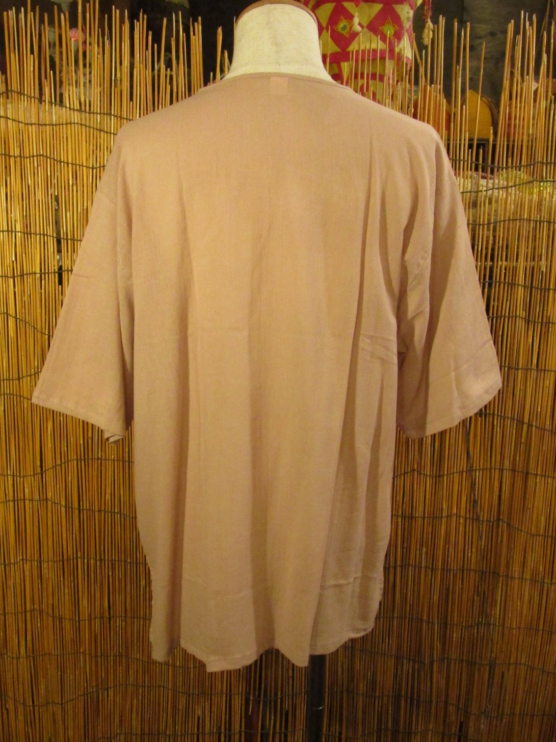 画像3: 無地＊薄手＊コットン素材＊半袖＊プルオーバー＊２ＸＬ