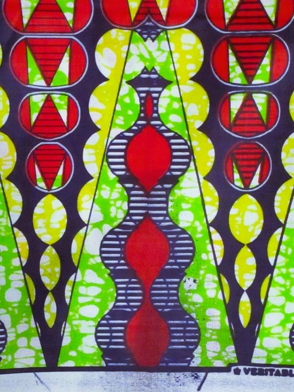 画像2: アフリカンプリント生地 パーニュ