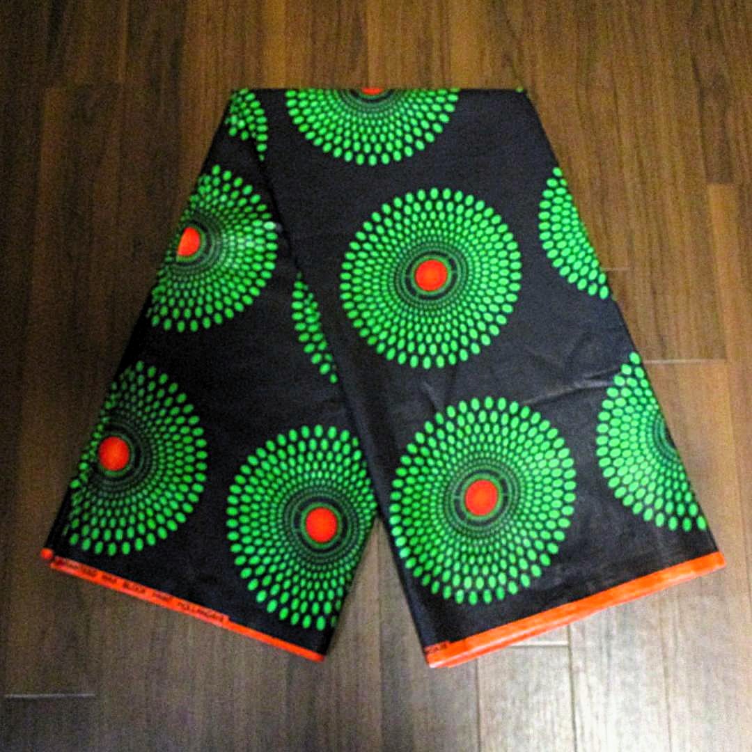 画像2: アフリカンプリント生地 パーニュ